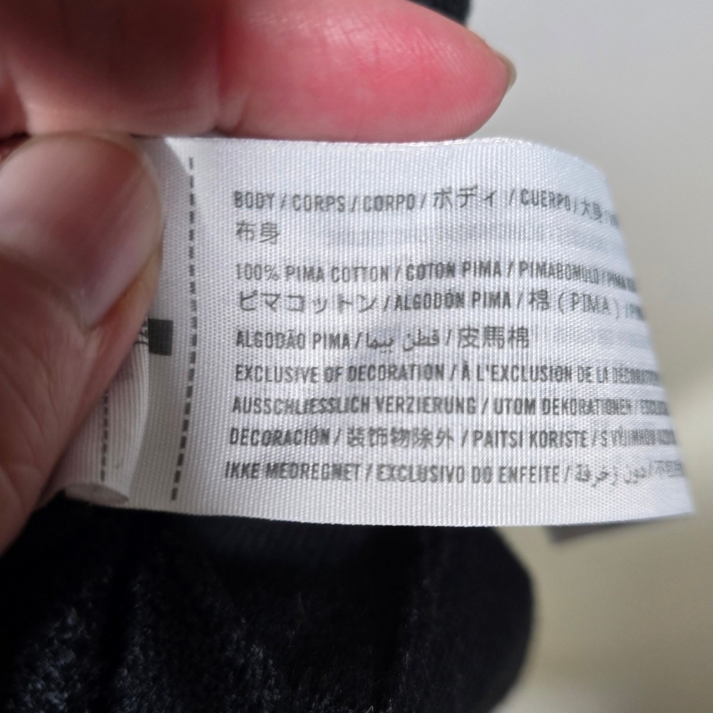 Abercrombie & Fitch Mens XXL Black‎ Featherweight Pima Cotton Polo Shirt - Picture 6 of 8